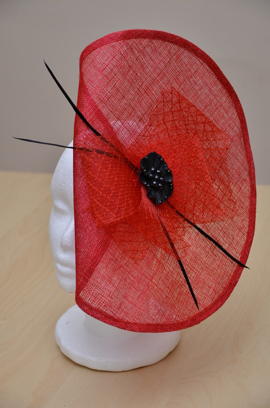 Poppy Fascinator